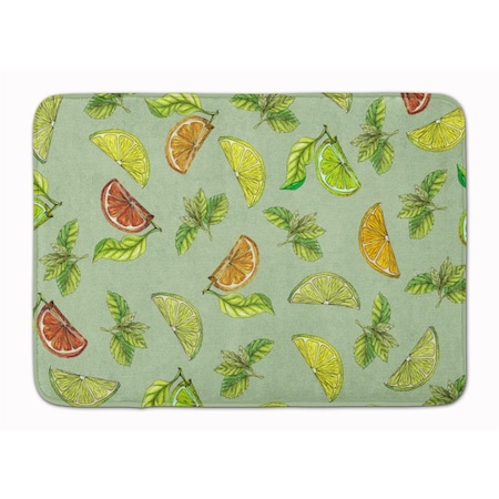 Micasa Lemons Limes and Orange Machine Washable Memory Foam Mat MI229106